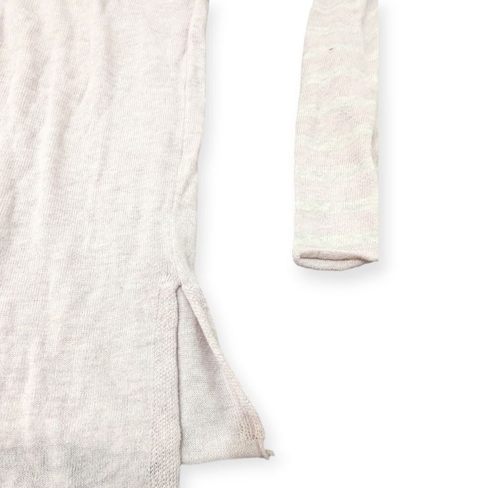 Hem & Thread Pink Thin Long Sleeve Knit Sweater Size Small E - Picture 2 of 7